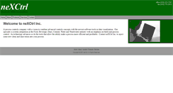 Desktop Screenshot of nexctrl.net